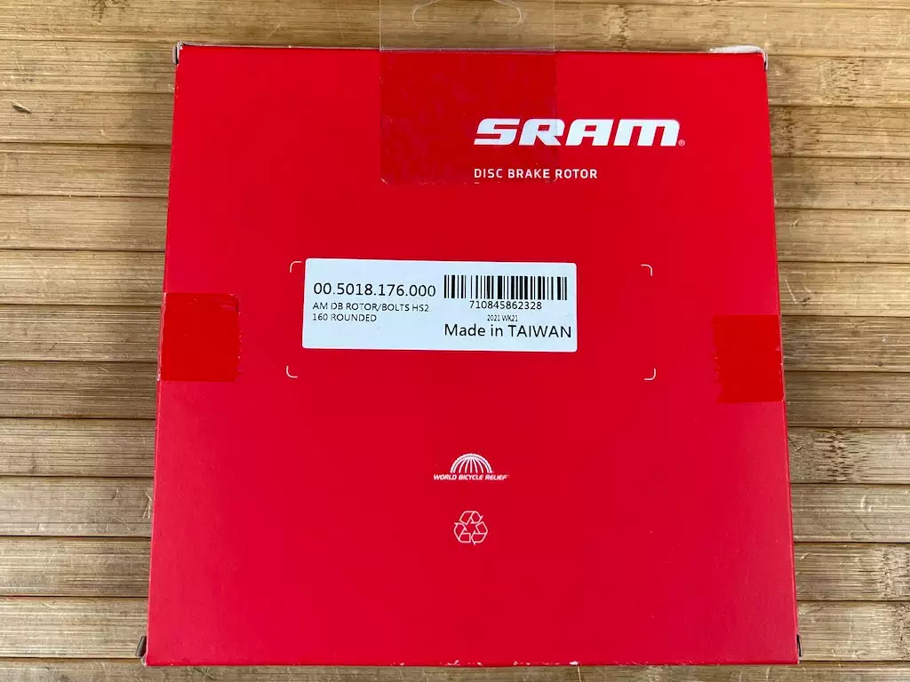 SRAM HS2 Disc / Bremsscheibe 160mm 6-Loch 8 SRAM HS2 Disc / Bremsscheibe 160mm 6-Loch – Bild 6