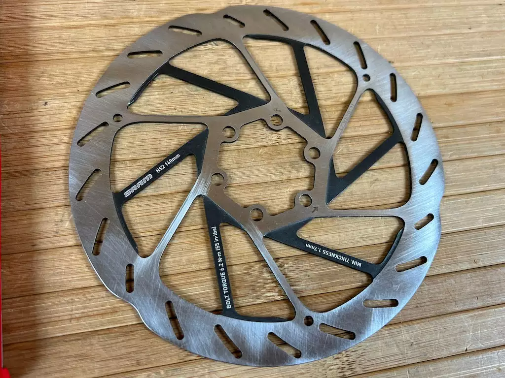 SRAM HS2 Disc / Bremsscheibe 160mm 6-Loch 4 SRAM HS2 Disc / Bremsscheibe 160mm 6-Loch – Bild 2