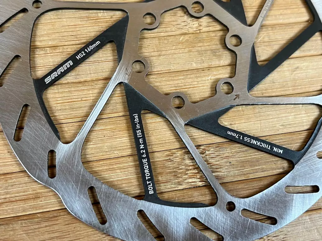 SRAM HS2 Disc / Bremsscheibe 160mm 6-Loch 5 SRAM HS2 Disc / Bremsscheibe 160mm 6-Loch – Bild 3