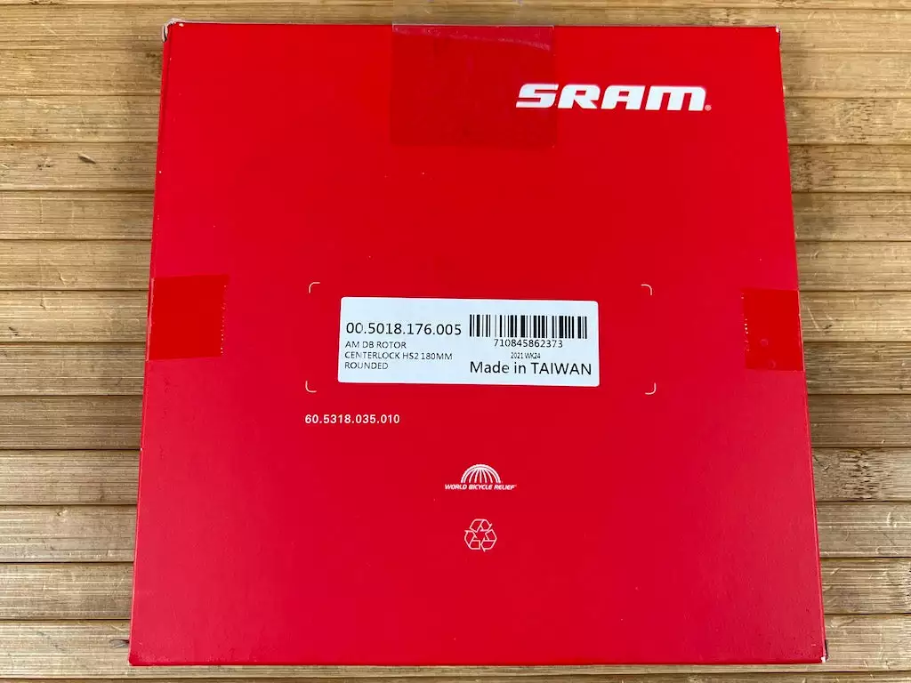 SRAM HS2 Disc / Bremsscheibe 180mm Centerlock 7 SRAM HS2 Disc / Bremsscheibe 180mm Centerlock – Bild 5