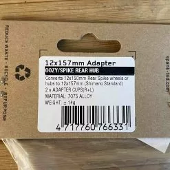 Spank HR Adapter Auf 157x12mm Oozy / Spike -Neatflow Verkäufe IMG 8238 scaled