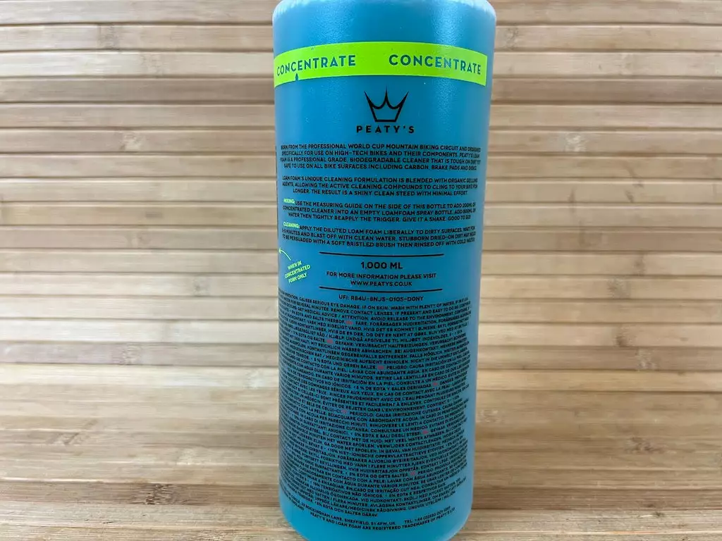 Peaty's Peaty’s Loam Foam Konzentrat 1l Reiniger 5 Peaty's Peaty’s Loam Foam Konzentrat 1l Reiniger – Bild 3