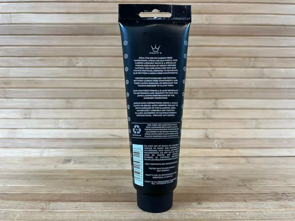 Peaty's Max Grip Carbon Assembly Paste Carbon Montagefett 75g 4 Peaty's Max Grip Carbon Assembly Paste Carbon Montagefett 75g – Bild 2