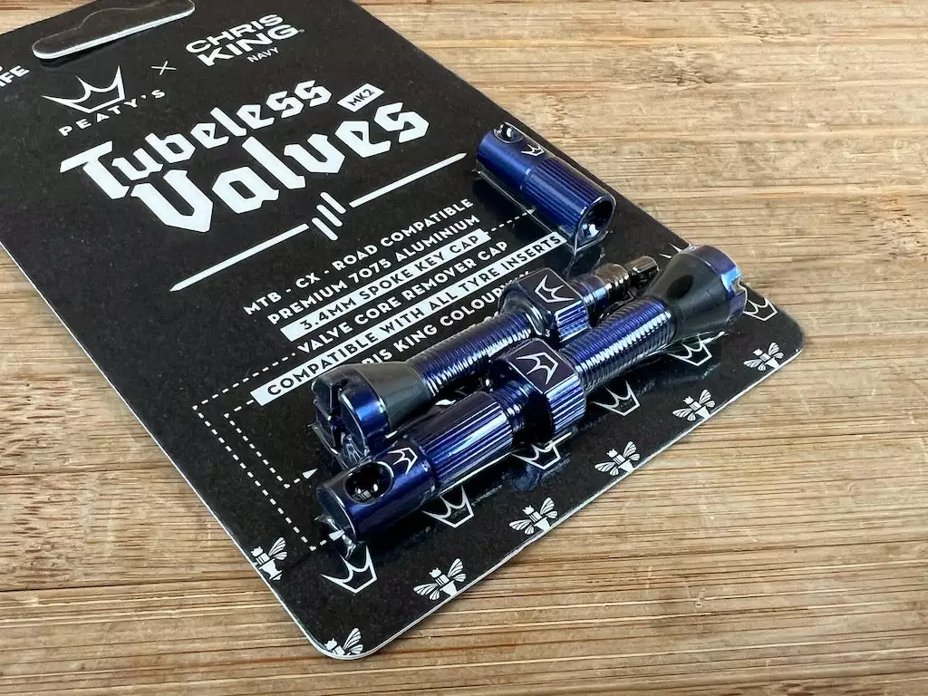 Peaty's Tubeless Ventile MK2 42mm Navy 4 Peaty's Tubeless Ventile MK2 42mm Navy – Bild 2