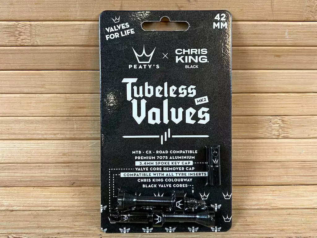 Peaty's Tubeless Ventile MK2 42mm Black 3 Peaty's Tubeless Ventile MK2 42mm Black