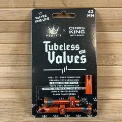 Peaty's Tubeless Ventile MK2 42mm Mango