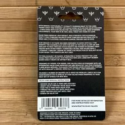 Peaty's Tubeless Ventile MK2 42mm Slate -Neatflow Verkäufe IMG 8502