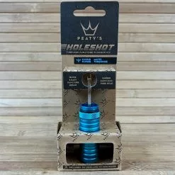 Peaty's Holeshot Tubeless Puncture Plugger Reparatur Kit Matte Turquoise