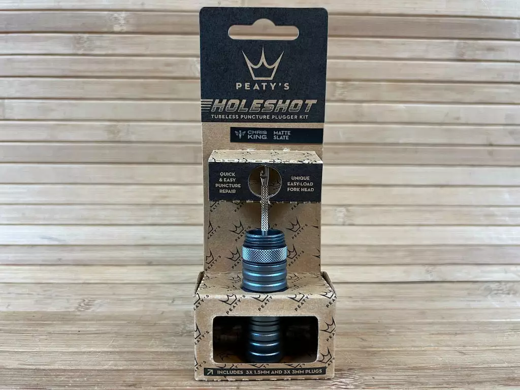 Peaty's Holeshot Tubeless Puncture Plugger Reparatur Kit Matte Slate 3 Peaty's Holeshot Tubeless Puncture Plugger Reparatur Kit Matte Slate