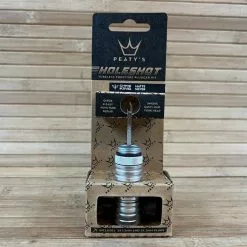 Peaty's Holeshot Tubeless Puncture Plugger Reparatur Kit Matte Silver