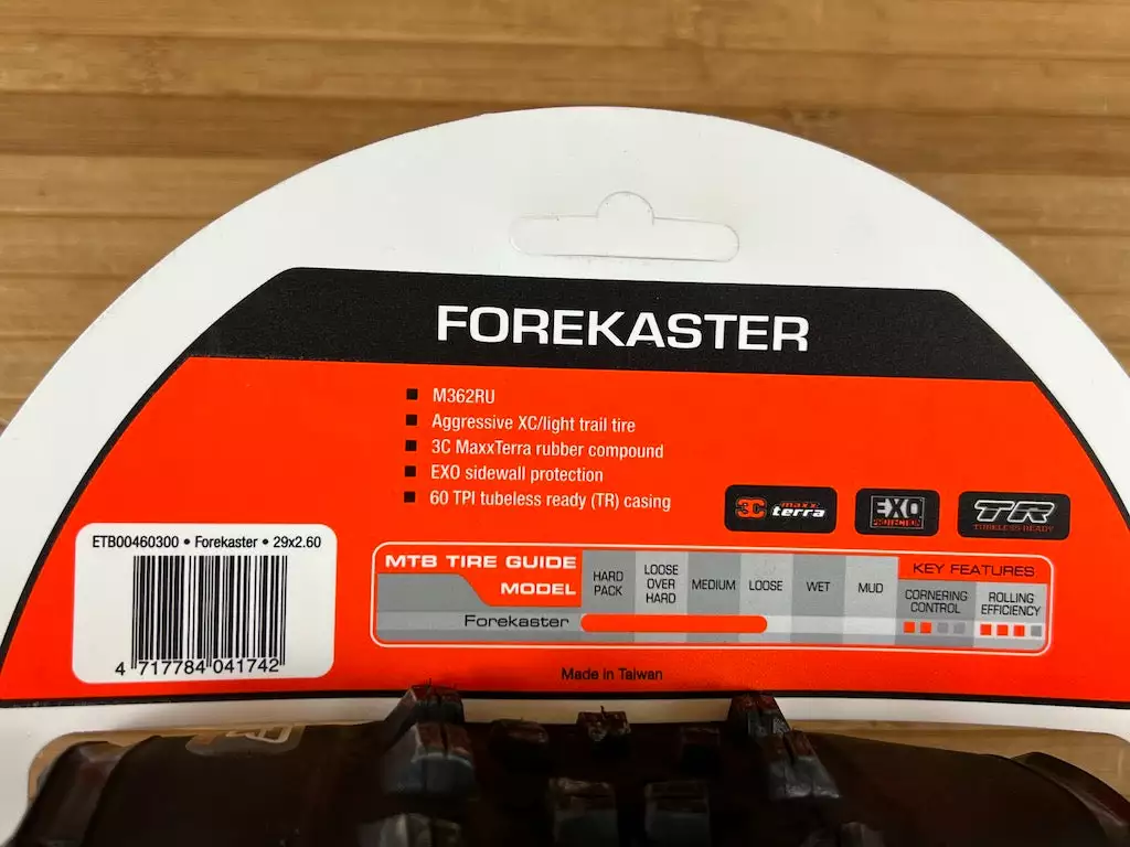 Maxxis Forekaster Reifen 29 X 2.6 3C Maxx Terra EXO TR 6 Maxxis Forekaster Reifen 29 X 2.6 3C Maxx Terra EXO TR – Bild 4