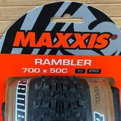 Maxxis Rambler Tanwall Reifen 700 X 50C EXO TR Gravel -Neatflow Verkäufe IMG 8810