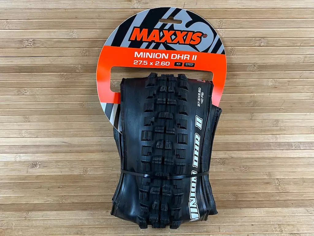 Maxxis Minion DHR II Reifen 27.5 X 2.6 EXO TR 3 Maxxis Minion DHR II Reifen 27.5 X 2.6 EXO TR