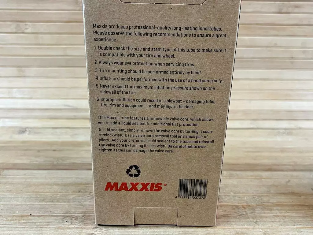 Maxxis Schlauch 24" 2.5/2.7 FV Downhill Presta 7 Maxxis Schlauch 24" 2.5/2.7 FV Downhill Presta – Bild 5