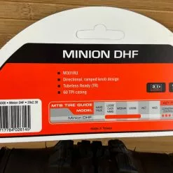 Maxxis Minion DHF Reifen 29 X 2.3 EXO TR 9 Maxxis Minion DHF Reifen 29 X 2.3 EXO TR -Neatflow Verkäufe IMG 8926 f88e2693 e33d 492a a942 2a7bb55a813b