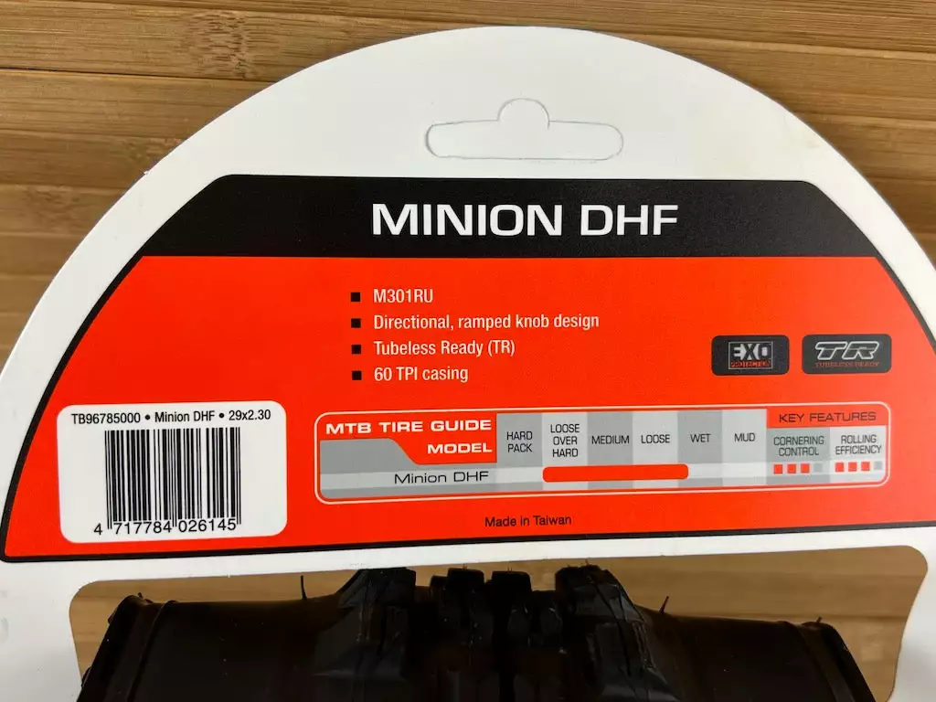 Maxxis Minion DHF Reifen 29 X 2.3 EXO TR 6 Maxxis Minion DHF Reifen 29 X 2.3 EXO TR – Bild 4