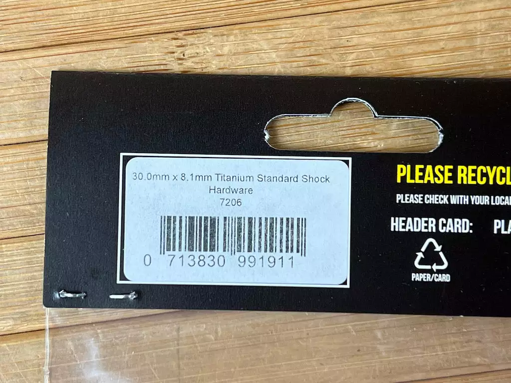 Burgtec TITAN Dämpferbuchse 30x8mm 5 Burgtec TITAN Dämpferbuchse 30x8mm – Bild 3