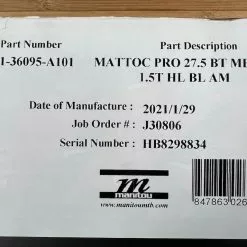 Manitou Mattoc PRO 27,5" / 160mm Federgabel -Neatflow Verkäufe IMG 9498