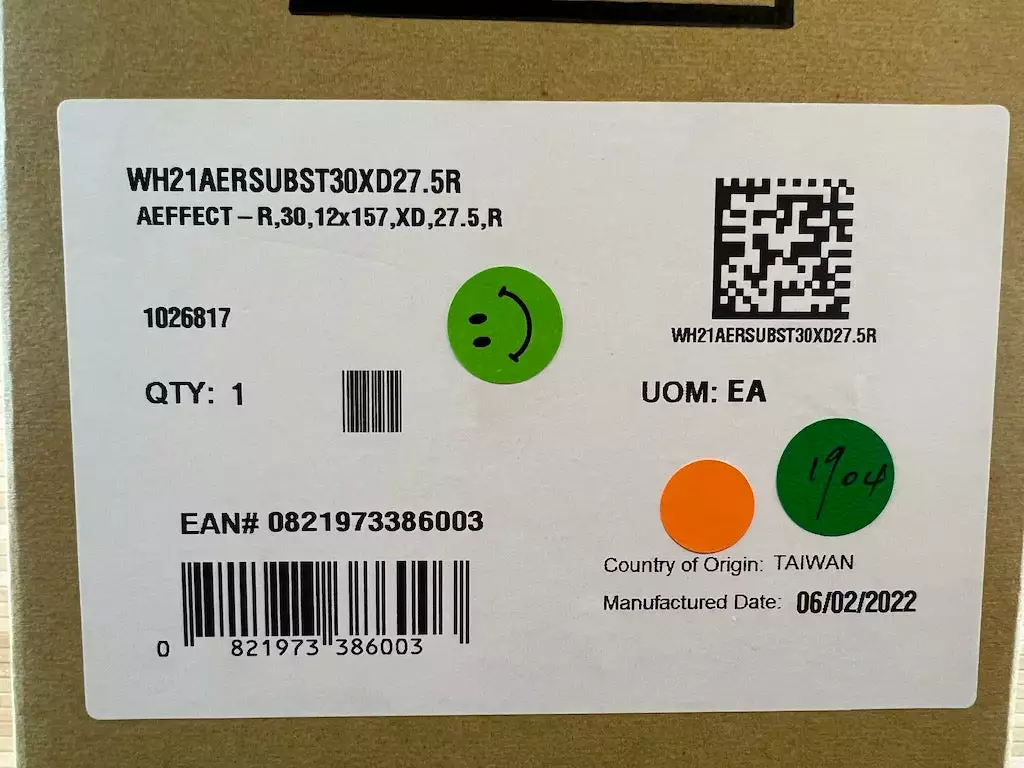 Race Face Aeffect R 30 Hinterrad HR 27,5" Super Boost Schwarz 157 X 12mm 10 Race Face Aeffect R 30 Hinterrad HR 27,5" Super Boost Schwarz 157 X 12mm – Bild 8