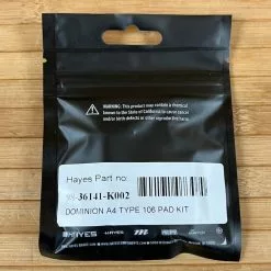 Hayes Dominion A4 Bremsbeläge / Bremsbelag Semi-metallisch 11 Hayes Dominion A4 Bremsbeläge / Bremsbelag Semi-metallisch -Neatflow Verkäufe IMG 9993